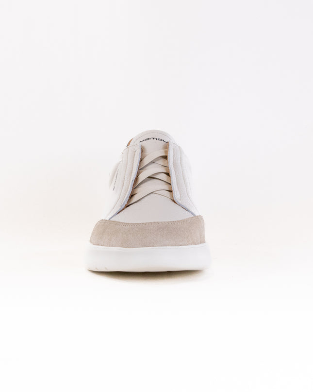 Ambitious Hover Slip-On Sneaker 13721A (Men's) - Beige Leather Combi