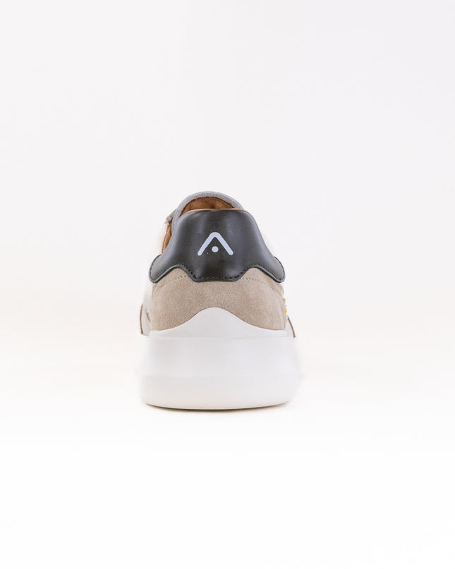 Ambitious Hover Slip-On Sneaker 13721A (Men's) - Beige Leather Combi