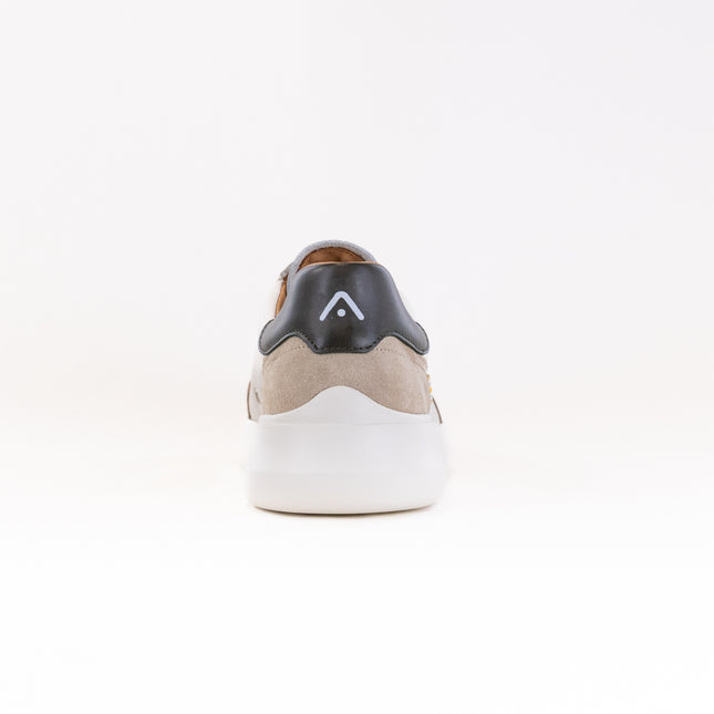 Ambitious Hover Slip-On Sneaker 13721A (Men's) - Beige Leather Combi