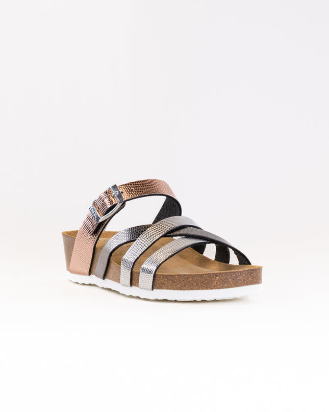 Ara Beth Sandal (Women's) - Silver/Anthracite/Rose