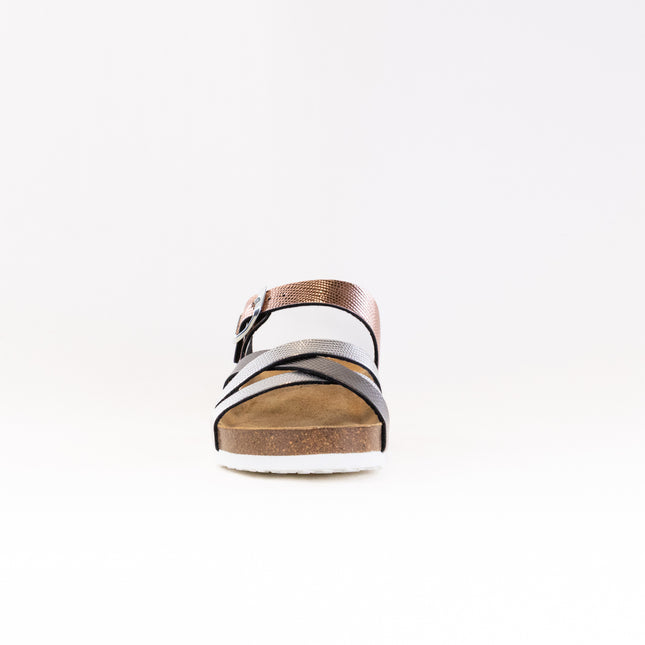 Ara Beth Sandal (Women's) - Silver/Anthracite/Rose