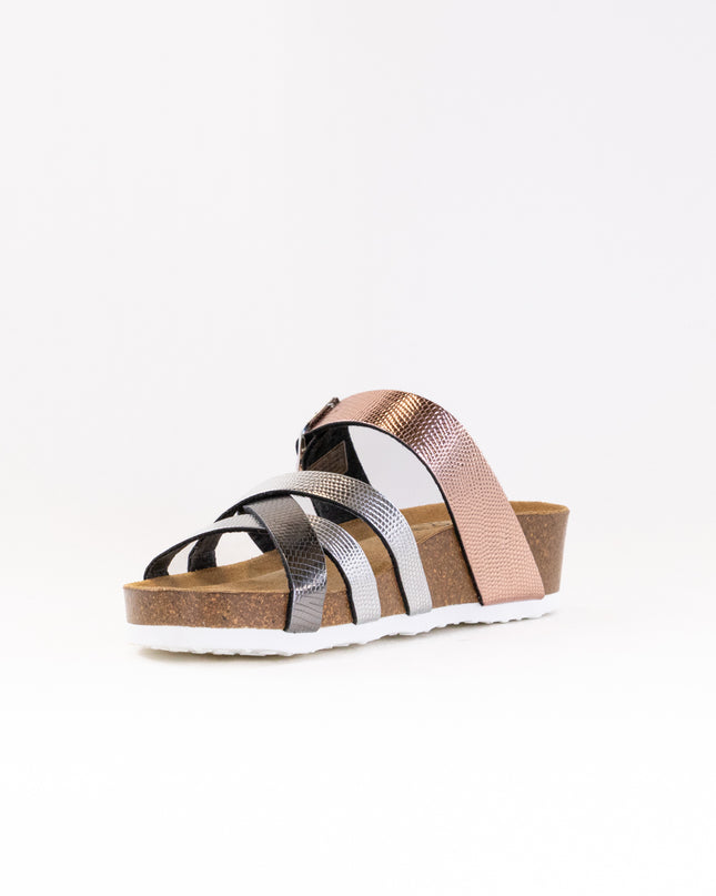 Ara Beth Sandal (Women's) - Silver/Anthracite/Rose