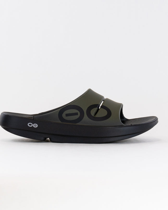 OOFOS Ooahh Sport Sandal (Unisex) - Tactical Green