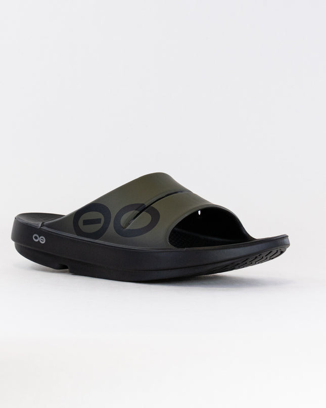 OOFOS Ooahh Sport Sandal (Unisex) - Tactical Green