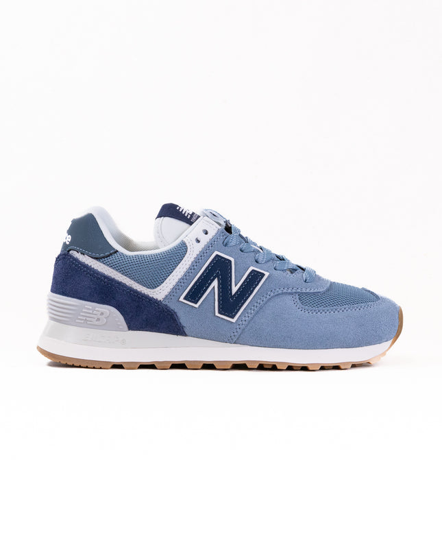 New Balance 574 (Women's) - Navy/Light Arctic Grey