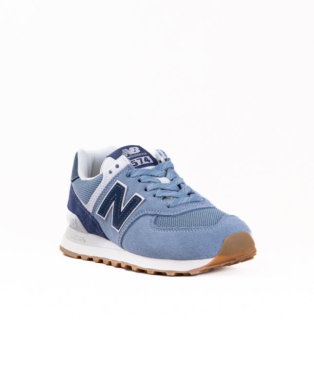 New Balance 574 (Women's) - Navy/Light Arctic Grey