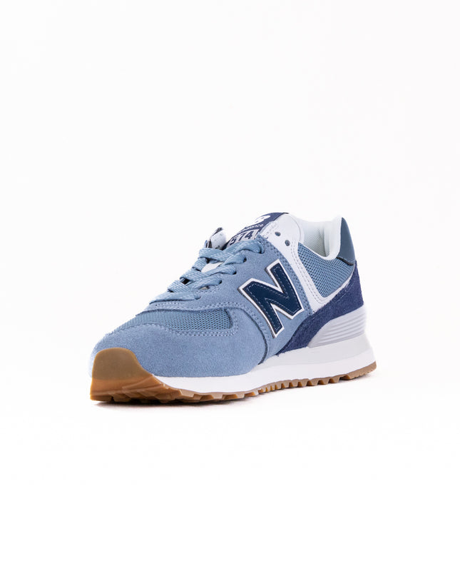 New Balance 574 (Women's) - Navy/Light Arctic Grey