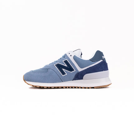 New Balance 574 (Women's) - Navy/Light Arctic Grey