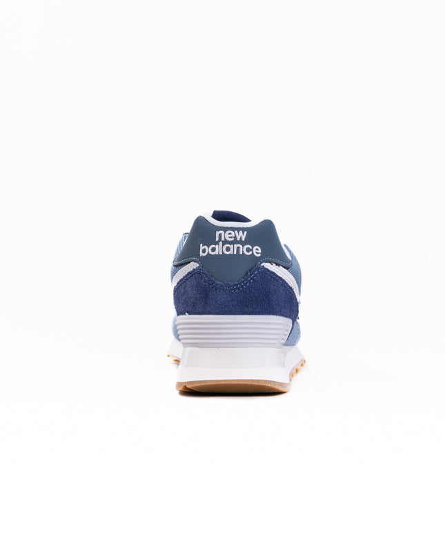 New Balance 574 (Women's) - Navy/Light Arctic Grey