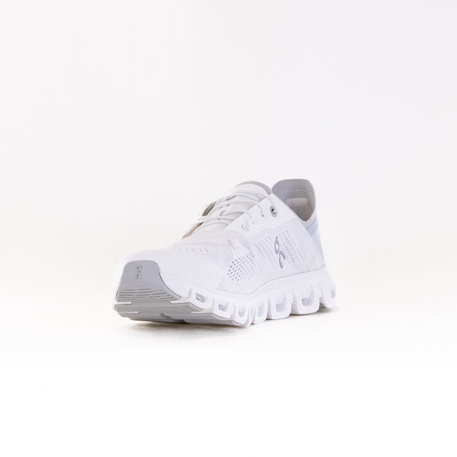 On Cloud 6 Coast (Women's) - White/Glacier
