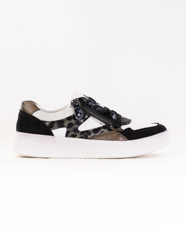 Remonte Kendra D0J04 (Women's) - Black/Cotton/Bronze