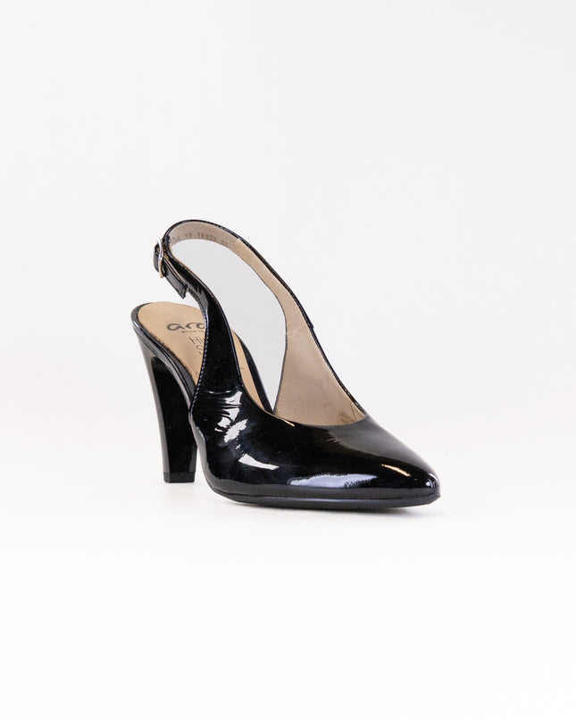 Ara Faith Sling-Back Pump (Women's) - Navy Patent