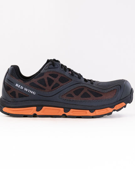 Red Wing 6338 Athletics Safety Toe Athletic Work Shoe (Men's) - Black/Orange