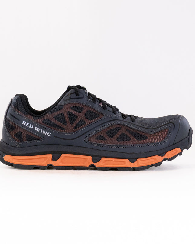 Red Wing 6338 Athletics Safety Toe Athletic Work Shoe (Men's) - Black/Orange