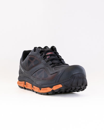 Red Wing 6338 Athletics Safety Toe Athletic Work Shoe (Men's) - Black/Orange