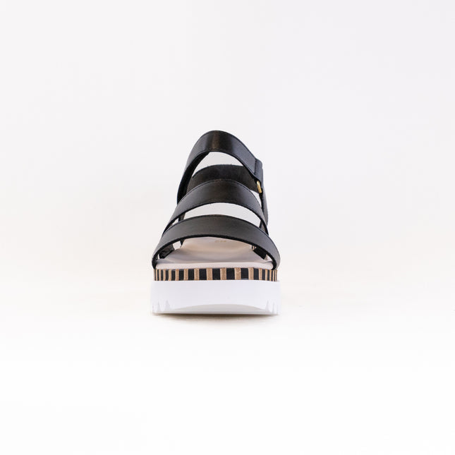 Gabor 24.660.27 Wedge Sandal (Women's) - Black Combination Leather