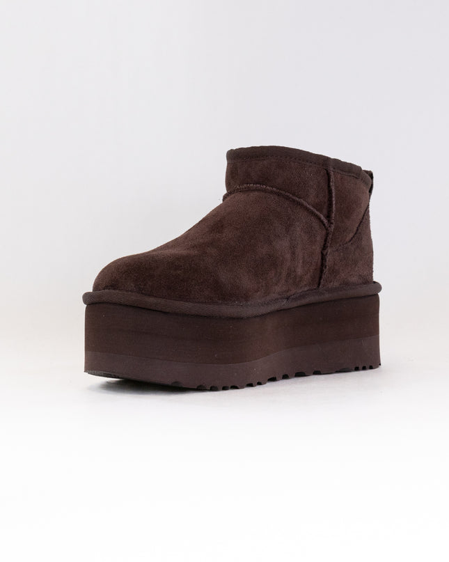 UGG Classic Ultra Mini Platform (Women's) - Burn Cedar