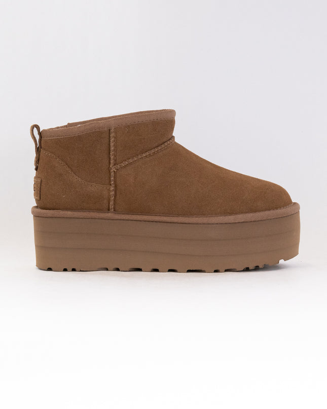 UGG Classic Ultra Mini Platform (Women's) - Chestnut