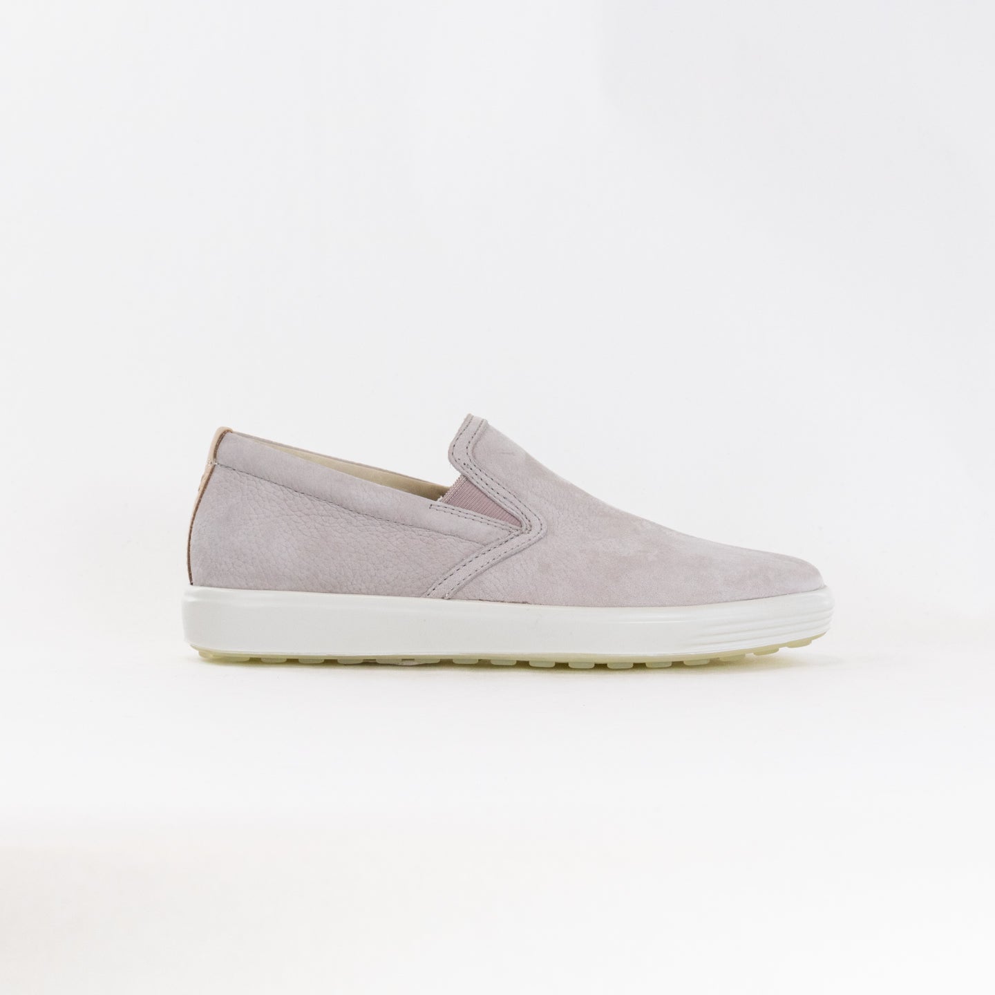 ECCO Soft 7 Casual Slip On (Women's) - Grey Rose/Powder