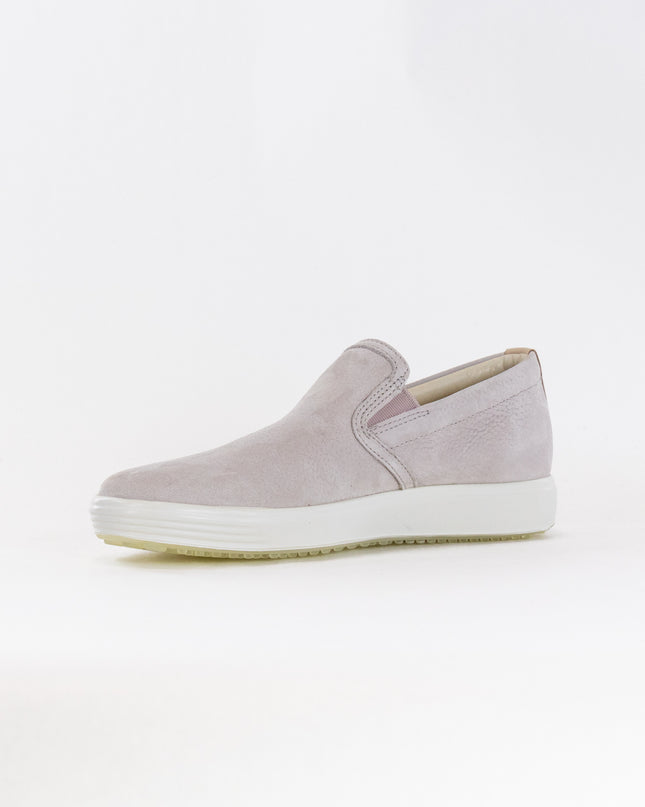 ECCO Soft 7 Casual Slip On (Women's) - Grey Rose/Powder