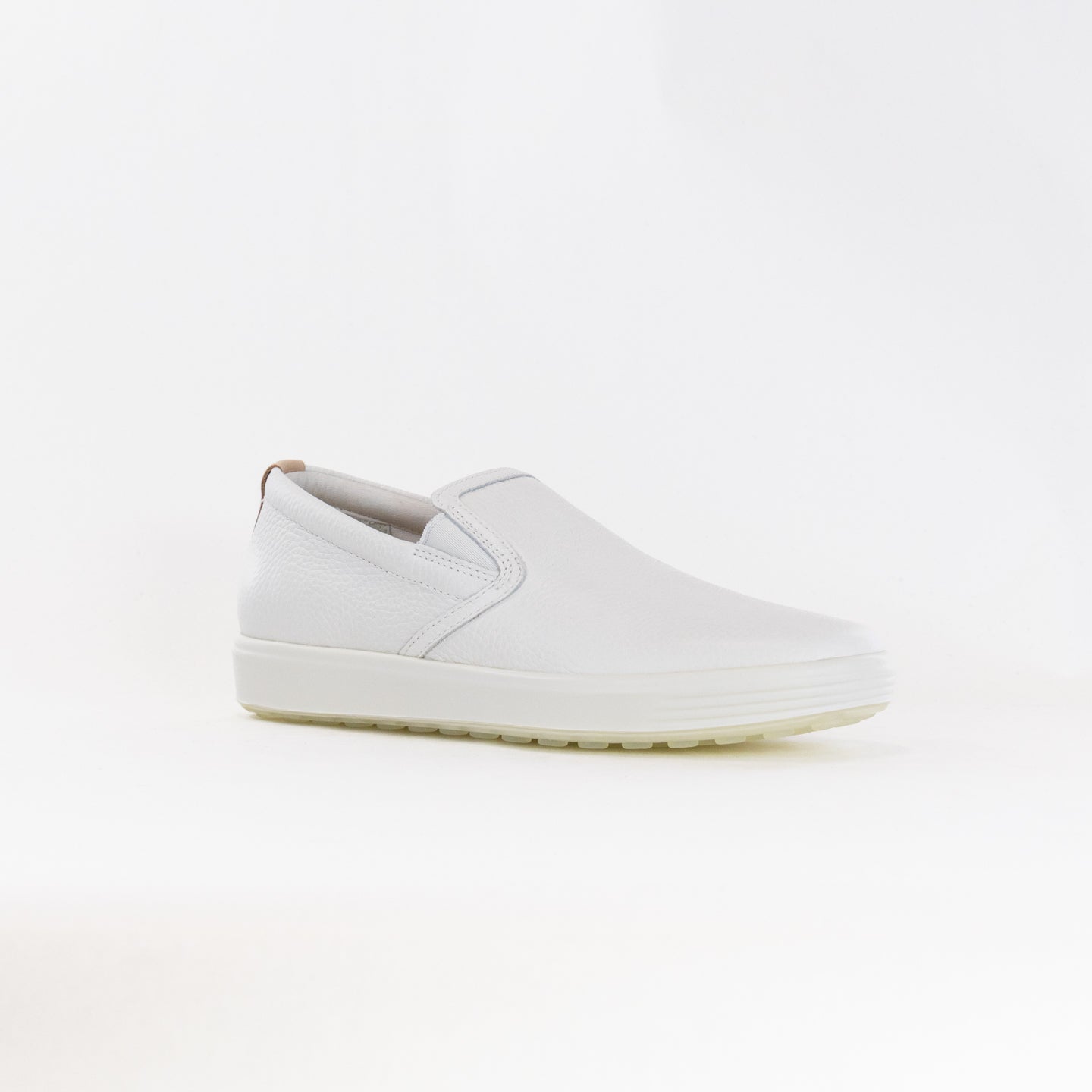 Ecco Soft 7 Casual Slip On (Women's) - White/Powder