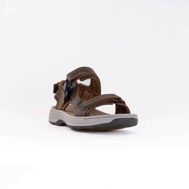 Clarks Saltway Edge (Men's) - Light Tan Leather