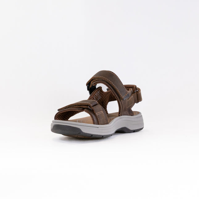 Clarks Saltway Edge (Men's) - Light Tan Leather