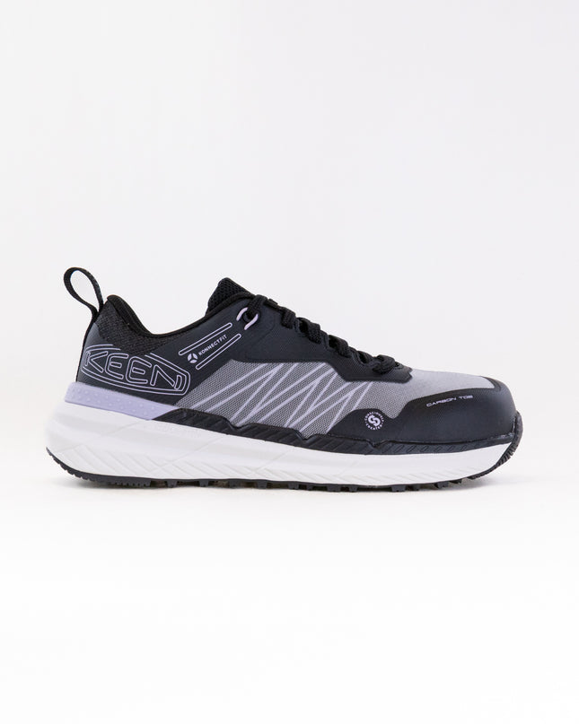 KEEN Utility Speedworks Work Sneaker - Carbon Toe (Women's) - Thistle/Black