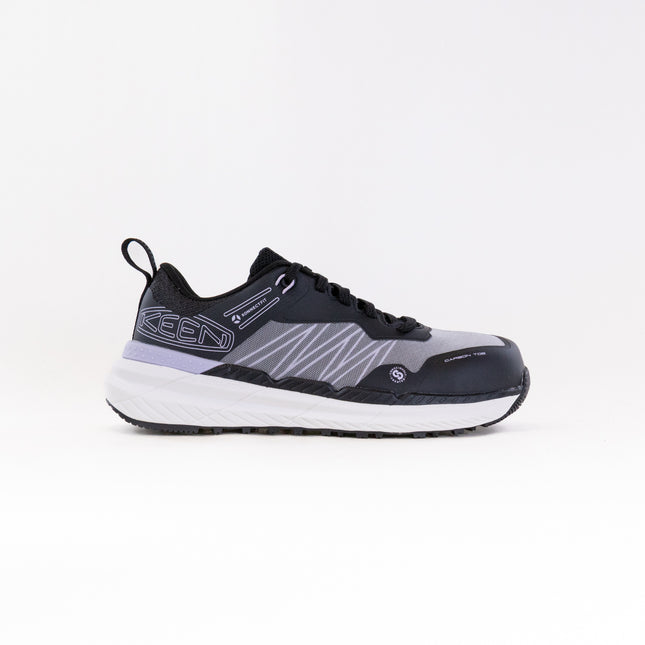 KEEN UtilitySpeedworks Work Sneaker - Carbon Toe (Women's) - Thistle/Black