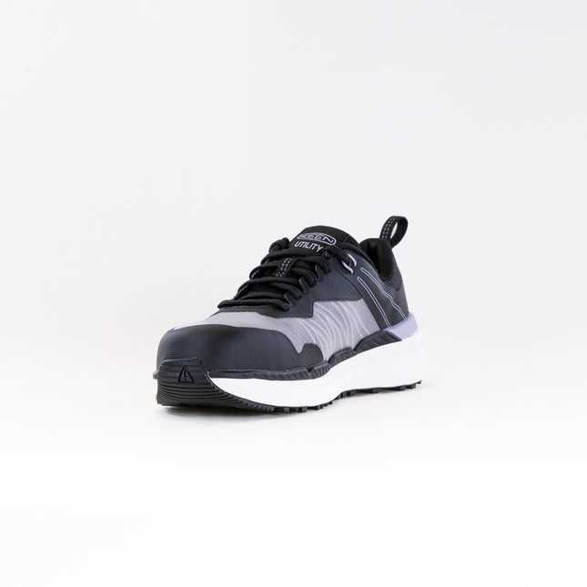 KEEN UtilitySpeedworks Work Sneaker - Carbon Toe (Women's) - Thistle/Black