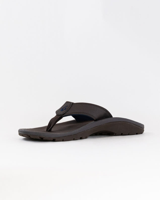 Olukai Ohana (Men's) - Dark Wood/Dark Wood