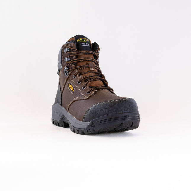 KEEN Utility Evanston 6" Waterproof Boot - Carbon Toe (Men's) - Bison/Black