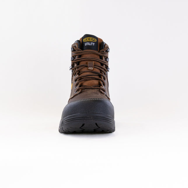 KEEN Utility Evanston 6" Waterproof Boot - Carbon Toe (Men's) - Bison/Black