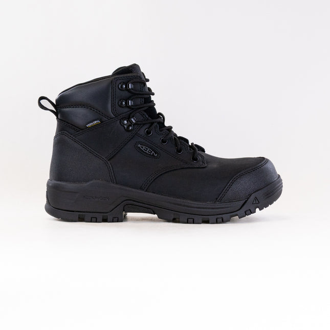 KEEN Utility Evanston 6" Waterproof Boot - Carbon Toe (Men's) - Black/Black