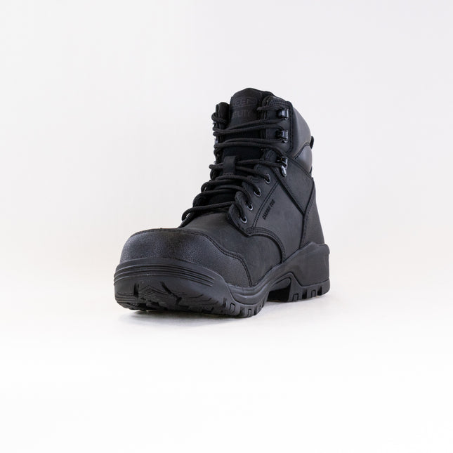 KEEN Utility Evanston 6" Waterproof Boot - Carbon Toe (Men's) - Black/Black