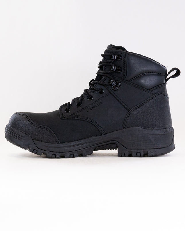 KEEN Utility Evanston 6" Waterproof Boot - Carbon Toe (Men's) - Black/Black