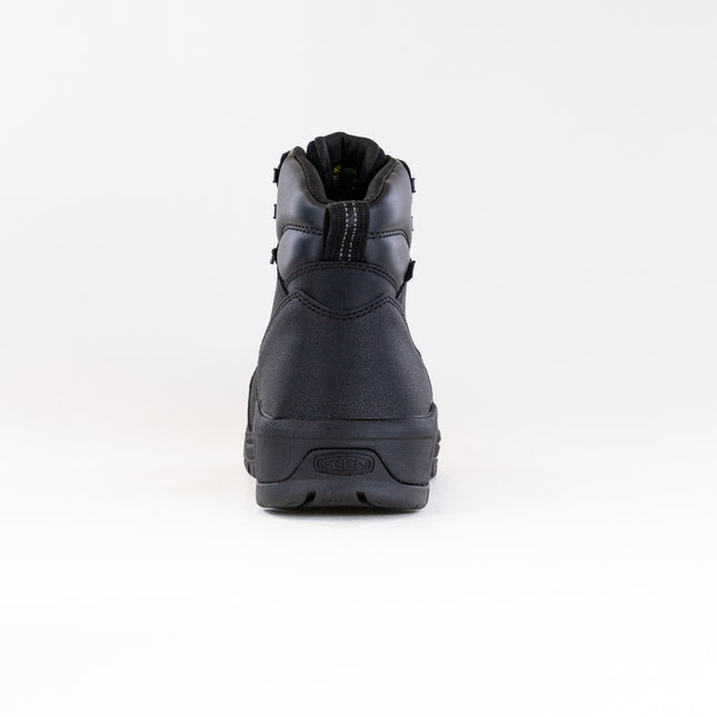 KEEN Utility Evanston 6" Waterproof Boot - Carbon Toe (Men's) - Black/Black