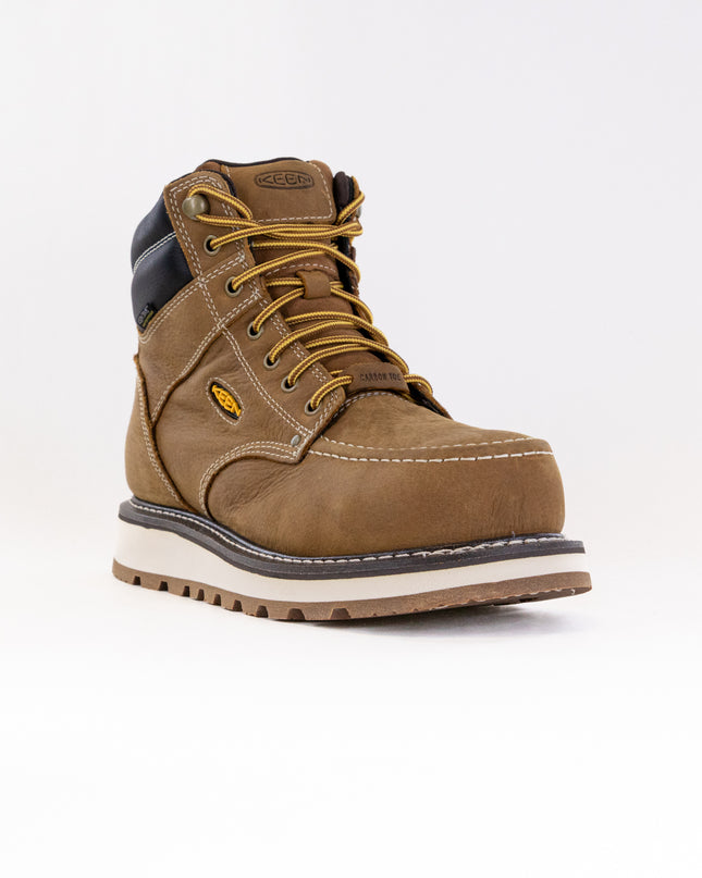 KEEN Utility Cincinnati 6" Waterproof Boot - Carbon Toe (Men's) - Belgian/Sandshell