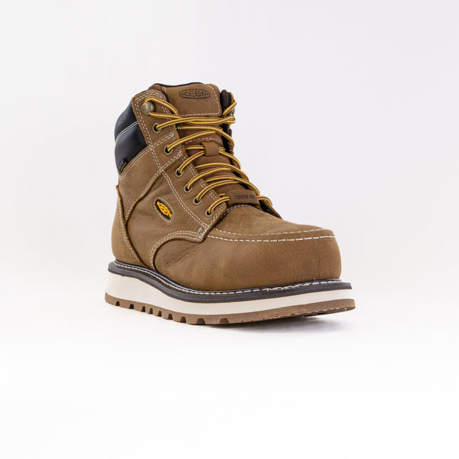 KEEN Utility Cincinnati 6" Waterproof Boot - Carbon Toe (Men's) - Belgian/Sandshell