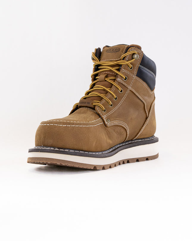 KEEN Utility Cincinnati 6" Waterproof Boot - Carbon Toe (Men's) - Belgian/Sandshell