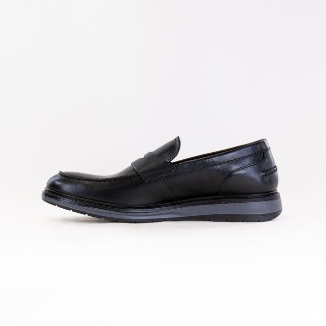 Clarks Chantry Penny (Men's) - Black Leather