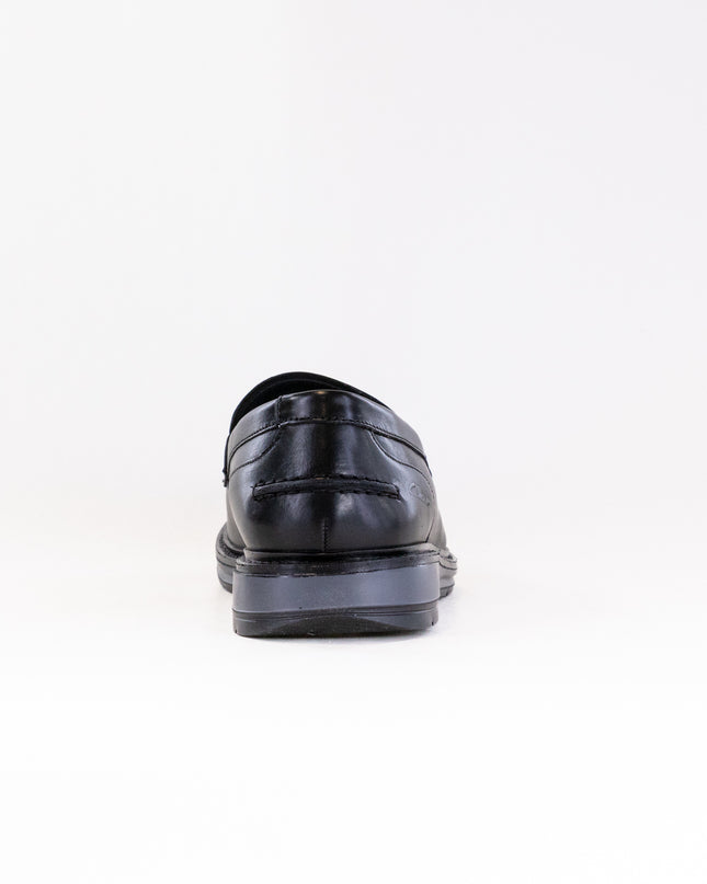 Clarks Chantry Penny (Men's) - Black Leather