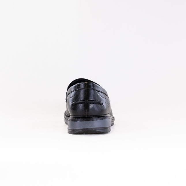Clarks Chantry Penny (Men's) - Black Leather