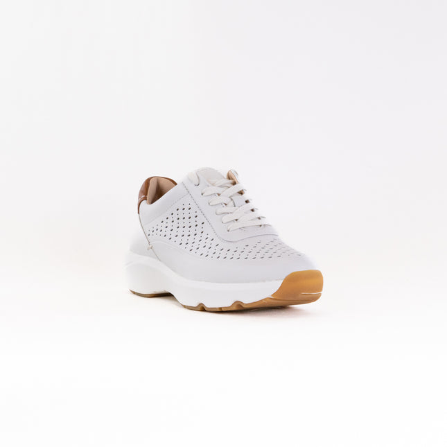 Clarks Tivoli Grace (Women's) - White Leather