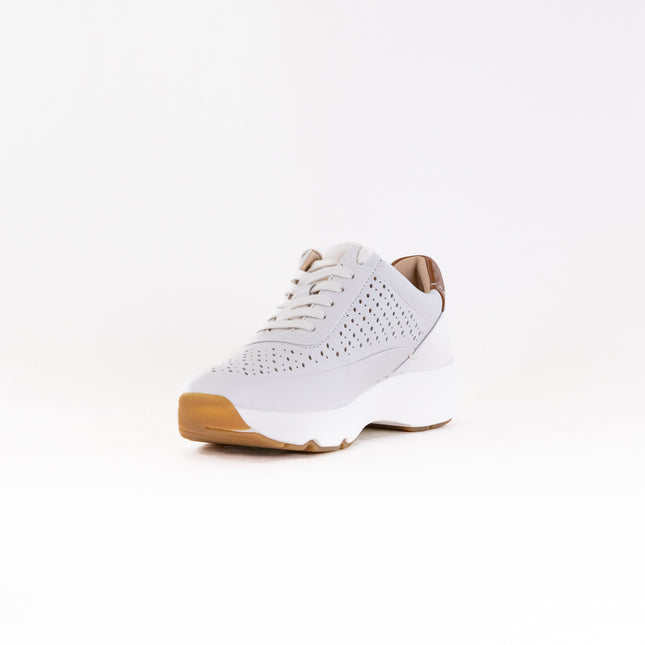 Clarks Tivoli Grace (Women's) - White Leather