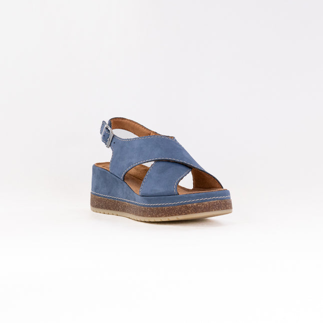 Clarks Kassanda Step (Women's) - Blue Nubuck