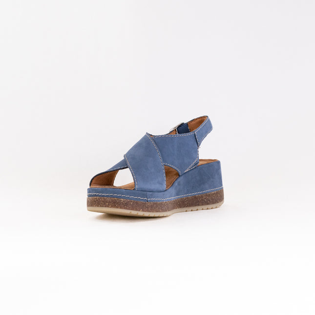 Clarks Kassanda Step (Women's) - Blue Nubuck