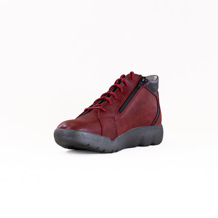 Wolky Lugana (Women's) - Cherry Red Fantastic