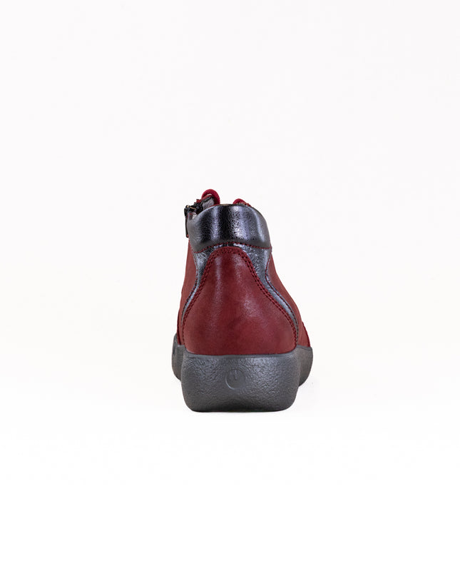 Wolky Lugana (Women's) - Cherry Red Fantastic