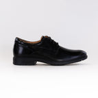 8 / MEDIUM / BLACK LEATHER